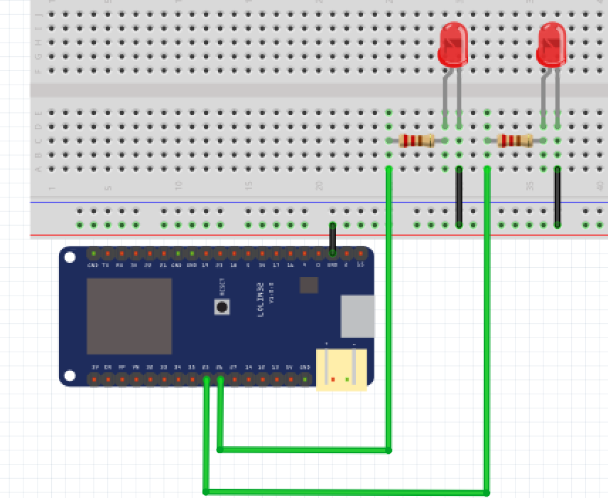 esp32-led-fritzing